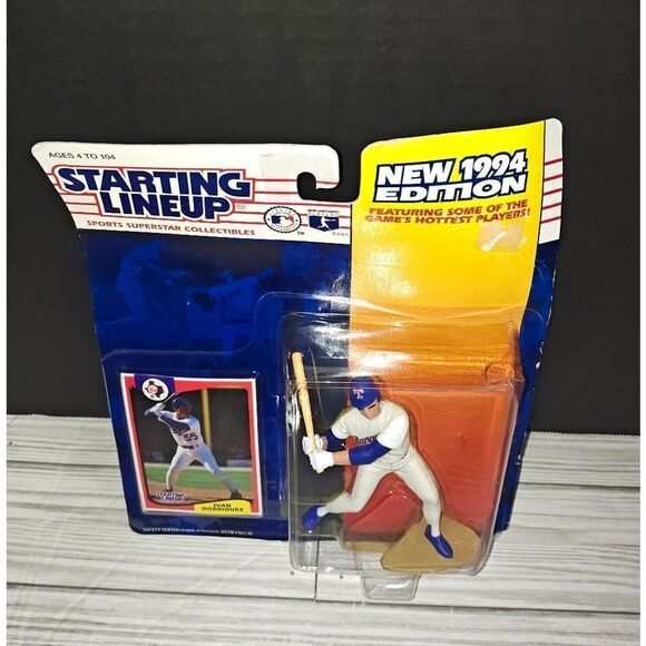 Ivan Rodriguez 1994 Kenner Starting Lineup Baseball Collectible Action Figure. P - Picture 1 of 7